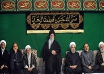 مراسم عزاداری شب شهادت حضرت فاطمه زهرا سلام‌الله علیها برگزار شد