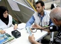 از برپایی ایستگاه سلامت تا ویزیت رایگان شهروندان توسط 3 تیم درمانی در زاهدان/ طرح غربال گری فشارخون در سپاه سلمان انجام شد
