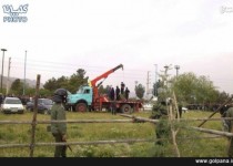 عکس/ رضایت اولیای دم پای چوبه دار