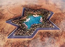 گردشگاهی عجیب در بیابان امارات +عکس