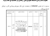 صابون nobacter فاقد مجوز بهداشتی است