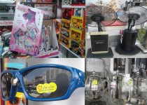 عرضه لوازم خارجی در چهارراه رسولی/ از ارائه اسباب بازی های چینی تا شامپو تریاک