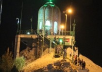 بیرق ایوان طلا میزبان عزاداران زاهدانی شد