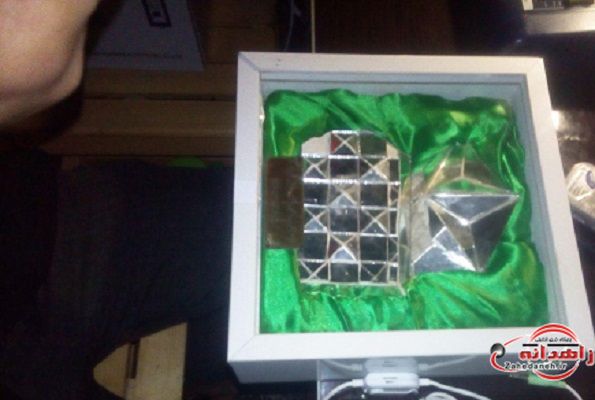 بیرق ایوان طلا میزبان عزاداران زاهدانی شد