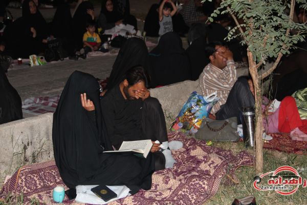 بیرق ایوان طلا میزبان عزاداران زاهدانی شد