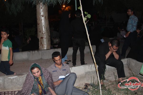 بیرق ایوان طلا میزبان عزاداران زاهدانی شد