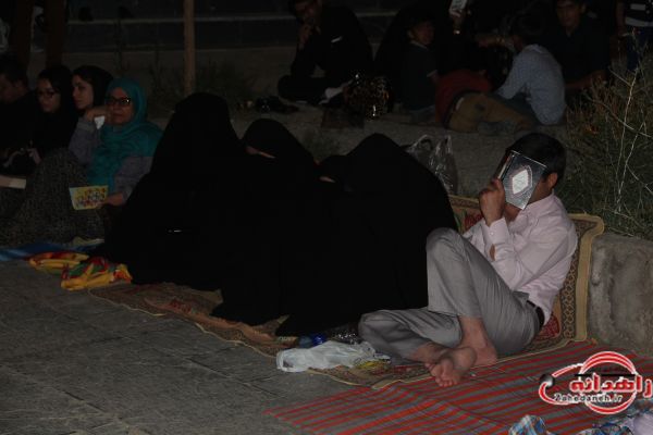 بیرق ایوان طلا میزبان عزاداران زاهدانی شد