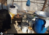 زندگی تاسف بار یک خانواده آبرومند در چادر+ تصاویر