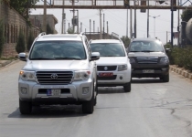 رژه خودورهای لوکس استاندار خوزستان و هیئت همراه در شهرستان محروم باغملک+تصاویر