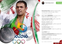 واکنش اینستاگرامی چهره‌ها به مدال نقره‌ای «کمیل قاسمی»