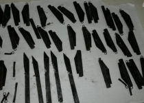 تصاویر/ 40 چاقو در معده بیمار!