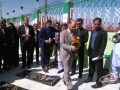 برگزاری آئین غبار روبی و عطر افشانی گلزار شهدا در زاهدان