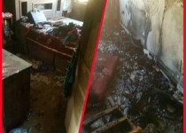 خانه ای که با تاخیر آتش نشانان خاکستر شد/ 3 مجروح در مسکن مهر زاهدان+ تصاویر