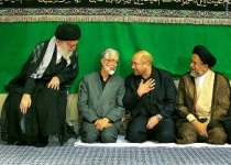 عکس/ احوال‌پرسی قالیباف و رهبر انقلاب