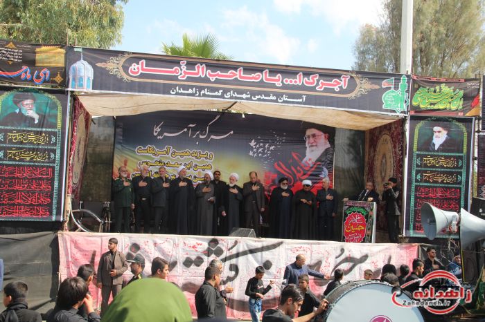 تجمع سوگواران زاهدانی در تاسوعای حسینی