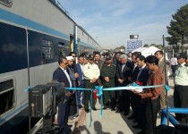 قطار محلی زاهدان- فهرج- بم- کرمان راه‌اندازی شد
