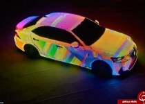 سواری لکسوس با بدنه تمام LED / امکان نمایش انیمیشن روی بدنه