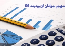 سهم جوانان از بودجه 96 چقدر است؟