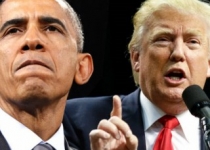 پنبه کردن رشته‌های اوباما در همان روز اول ورود ترامپ به کاخ سفید