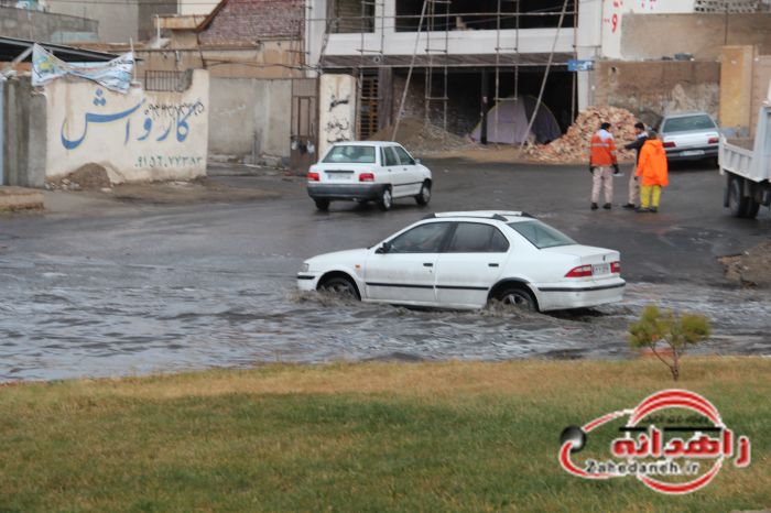 نفس خیس باران هوای شهر را تازه کرد