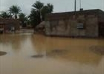 شهرستان دلگان در محاصره سیلاب+ تصاویر