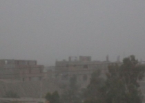 گردو خاک هندوستان کوچک را درنوردید/آسمان سرباز مملو از ریزگرد