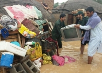 حضور جهادگران همیشه در صحنه در مناطق سیل زده/ امداد رسانی 900 بسیجی به مردم بلوچستان