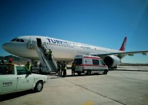 هواپیمای ترکیش به سمت استانبول پرواز کرد/ بیمار مداوا شد