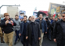 عکس/ مسئولین و شخصیت ها در راهپیمایی 22 بهمن