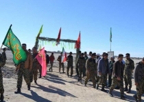 برگزاری رزمایش الی بیت المقدس در نیمروز+تصاویر