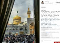 تصاویری ناب از حرم مطهر رضوی