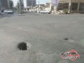 انعکاس/ داستان بی پایان چاله چوله خیابان ها در زاهدان( تقاطع خیابان معلم و بزرگمهر)