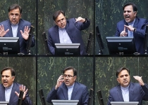 ژست‌های وزیر عصبانی در صحن مجلس!/تصاویر