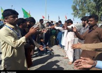 جانشین سازمان بسیج از خدمت‌رسانی به زائران پاکستانی در سیستان و بلوچستان بازدید کرد + تصاویر