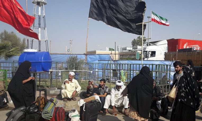 ورود زائران پاکستانی اربعین از مرز میرجاوه
