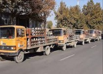 توزیع سیلندرهای گاز مایع در دوشیفت