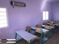 مدرسه بتنی پیش ساخته یک کلاسه روستای ملک آباد شورک از توابع شهرستان زاهدان