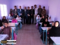 مدرسه بتنی پیش ساخته یک کلاسه روستای ملک آباد شورک از توابع شهرستان زاهدان
