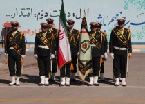 گزارش تصویری/ صبحگاه همراه با رونمایی از تجهیزات جدید در انتظامی سیستان و بلوچستان برگزار شد