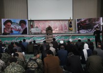 گزارش تصویری/ برگزاری مراسم گرامیداشت سومین روز تدفین پیکر شهید حیدری راد در زاهدان