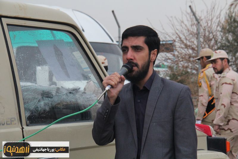 مراسم استقبال از 3شهید گمنام در فرودگاه زاهدان