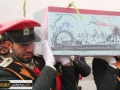 مراسم استقبال از 3شهید گمنام در فرودگاه زاهدان