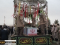 مراسم استقبال از 3شهید گمنام در فرودگاه زاهدان