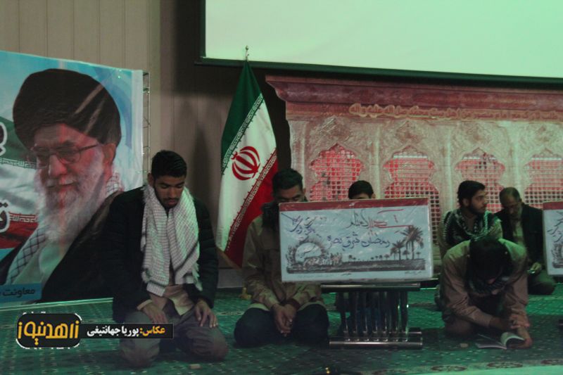 وداع خادمان شهدا با پیکر سه شهید گمنام در زاهدان