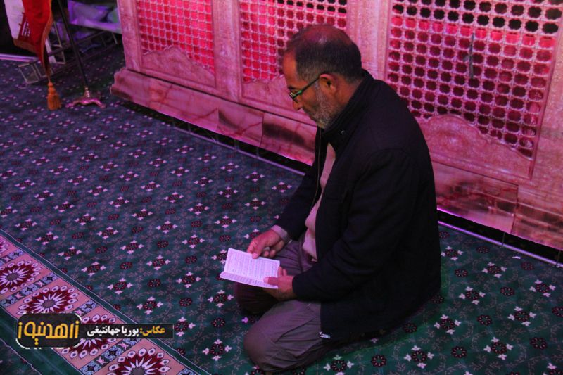 وداع خادمان شهدا با پیکر سه شهید گمنام در زاهدان