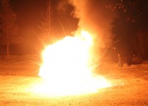 گزارش تصویری/ شب چهارشنبه سوری در زاهدان