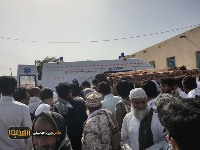 تشییع و خاکسپاری پیکر شهید امروز اورژانس در ایرندگان