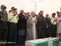 تشییع و تدفین پیکر شهید مرتضی خانی بندانی در زاهدان