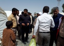 مدارس منطقه سیل زده هیرمند میزبان مردم آسیب دیده ازسیلاب بودند/توزیع اقلام مورد نیاز سیل زدگان در سیستان