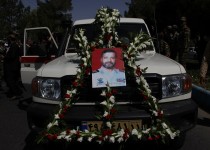 گزارش تصویری/تشییع و خاکسپاری پیکر شهید جانباز امیر سرتیپ دوم جانباز رضا جهانتیغ